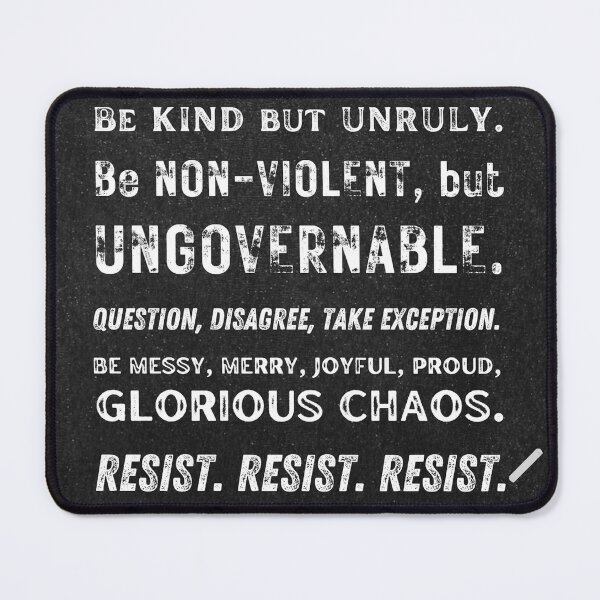 Item preview, Life Lessons: Resist! designed and sold by IdeaJones.