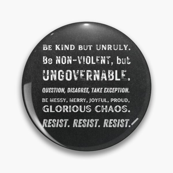 Item preview, Life Lessons: Resist! designed and sold by IdeaJones.