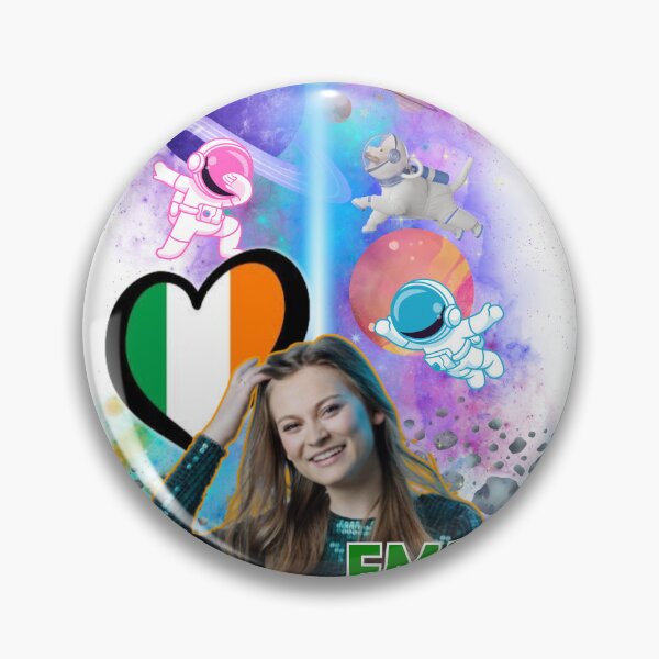 Item preview, Emmy "Laika Party" Ireland Eurovision 2025 designed and sold by EurovisionTom.