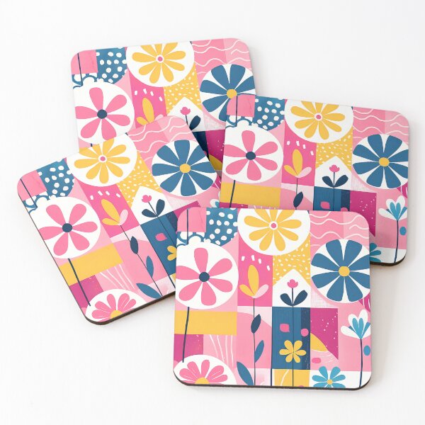 Item preview, Patchwork Blooms designed and sold by 8thStreetDesign.