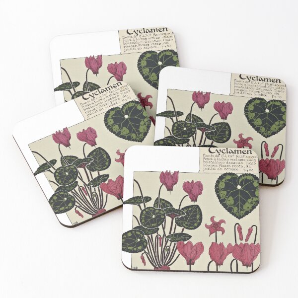 Item preview, Vintage Flower Illustration - Cyclamen designed and sold by botanicalworks.