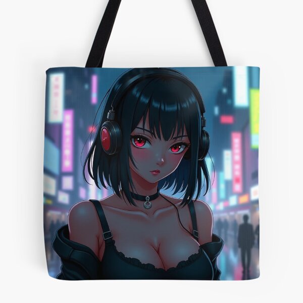 Item preview, Phonk Beats and Cyberpunk Streets Girl designed and sold by brendanre.