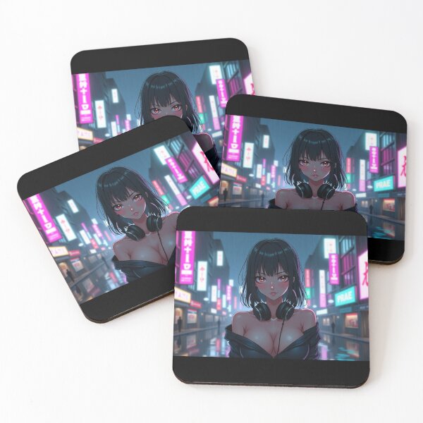 Item preview, Phonk Beats and Cyberpunk Streets Girl designed and sold by brendanre.