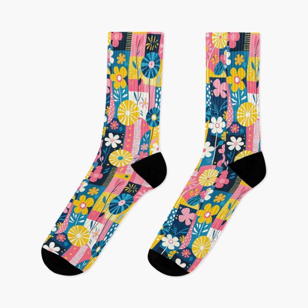 Item preview, Patchwork Blooms designed and sold by 8thStreetDesign.