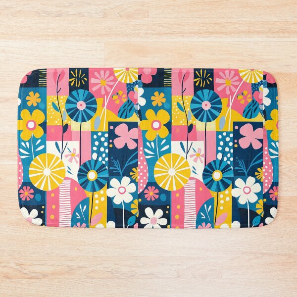 Item preview, Patchwork Blooms designed and sold by 8thStreetDesign.