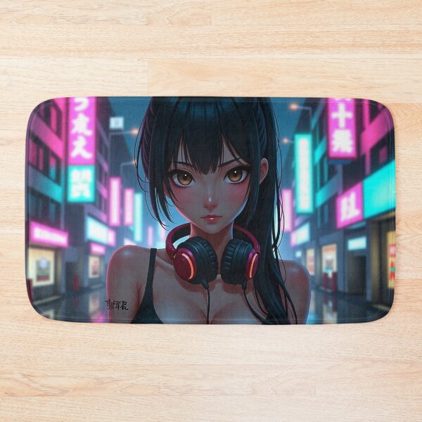 Item preview, Phonk Beats and Cyberpunk Streets Girl designed and sold by brendanre.