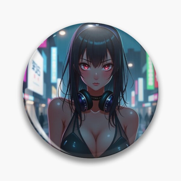 Item preview, Phonk Beats and Cyberpunk Streets Girl designed and sold by brendanre.