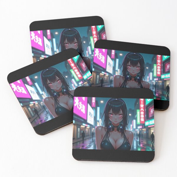 Item preview, Phonk Beats and Cyberpunk Streets Girl designed and sold by brendanre.