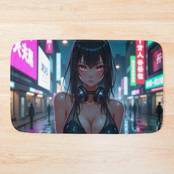 Item preview, Phonk Beats and Cyberpunk Streets Girl designed and sold by brendanre.