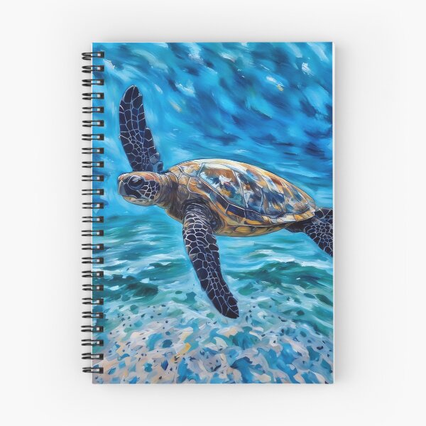 Item preview, Sea Turtle Flyby designed and sold by The Wandering Bookworm.