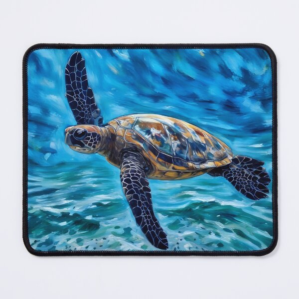 Item preview, Sea Turtle Flyby designed and sold by The Wandering Bookworm.