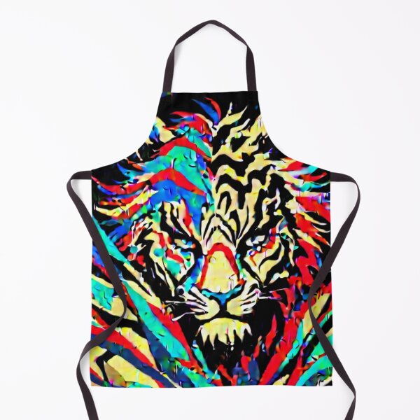 Item preview, Abstract Tiger Art designed and sold by TheDarkWardrobe.