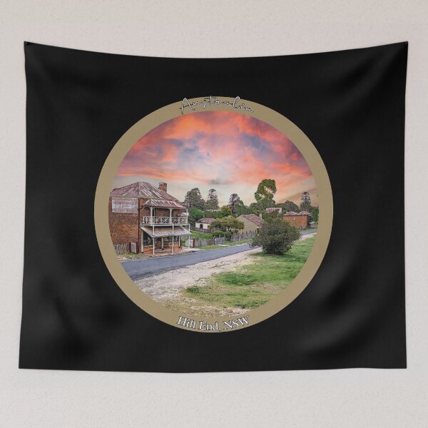 Item preview, Australian Landscape - Hill End, NSW - Street View designed and sold by Michael van der Hoorn.