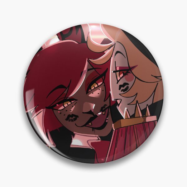 Item preview, Alastor and Lucifer Valentine (parody of the offical poster) designed and sold by DeadSpaceGuy.