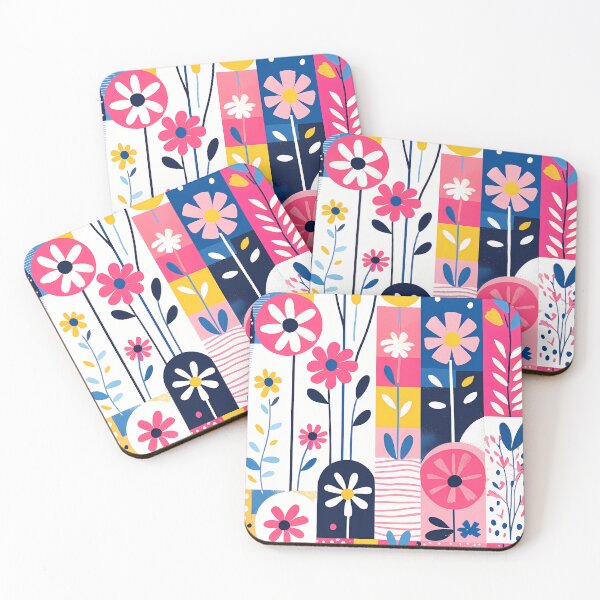 Item preview, Patchwork Blooms designed and sold by 8thStreetDesign.