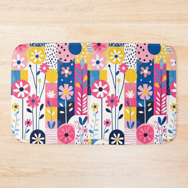 Item preview, Patchwork Blooms designed and sold by 8thStreetDesign.