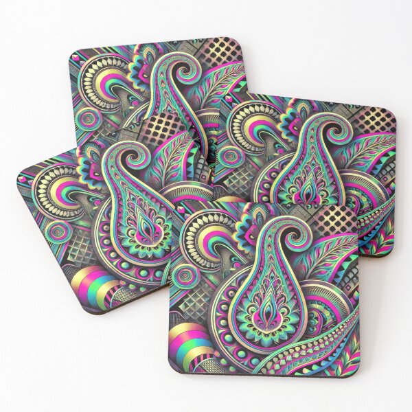 Item preview, Paisley Mandala 2 designed and sold by Dose of Dysfunction.