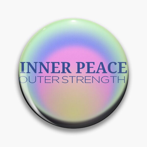 Item preview, Inner Peace, Outer Strength Stoicism Charisma Self Improvement Psychology T-Shirt designed and sold by All About Merch.