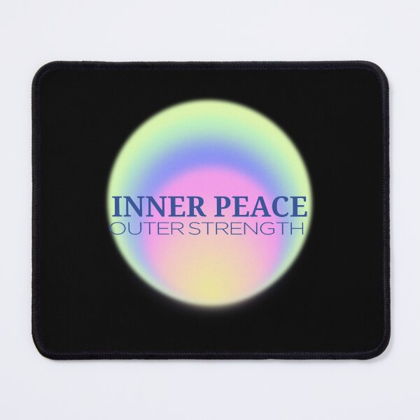 Item preview, Inner Peace, Outer Strength Stoicism Charisma Self Improvement Psychology T-Shirt designed and sold by All About Merch.