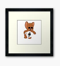 Ethereum Jerry, Khe Berga Framed Print