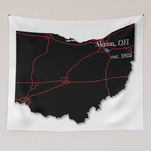 Item preview, Akron, OH designed and sold by PhilbonianDezin.