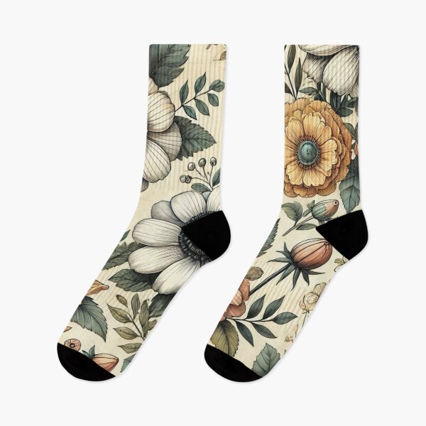 Artikelvorschau, Blumenillustration entworfen und verkauft von Furbulous Faces.