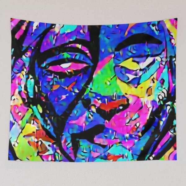 Item preview, Abstract Face Art designed and sold by TheDarkWardrobe.