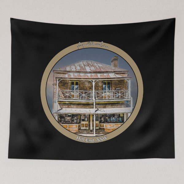 Item preview, Australian Landscape - Northeys Apartment Hill End, NSW - Street View designed and sold by Michael van der Hoorn.