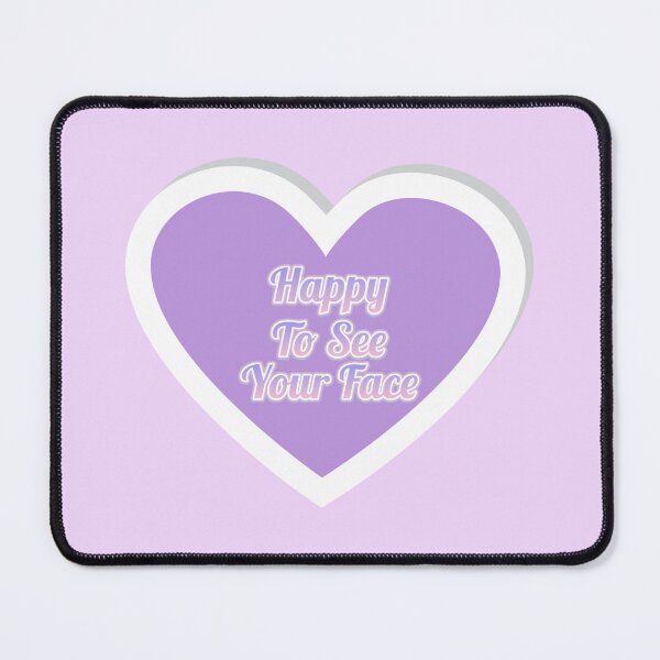 Item preview, Happy To See Your Face - Purple Hreat designed and sold by Wiss2Arts.