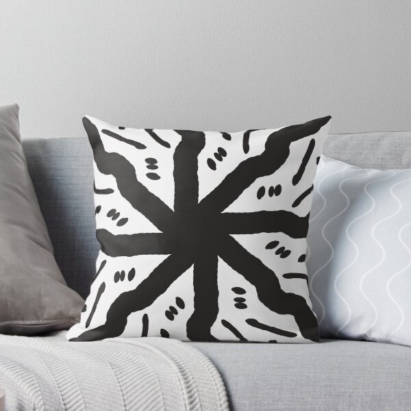 Item preview, Interesting Black Abstract Art Lines And Oval Dots designed and sold by SRF Art & Designs.