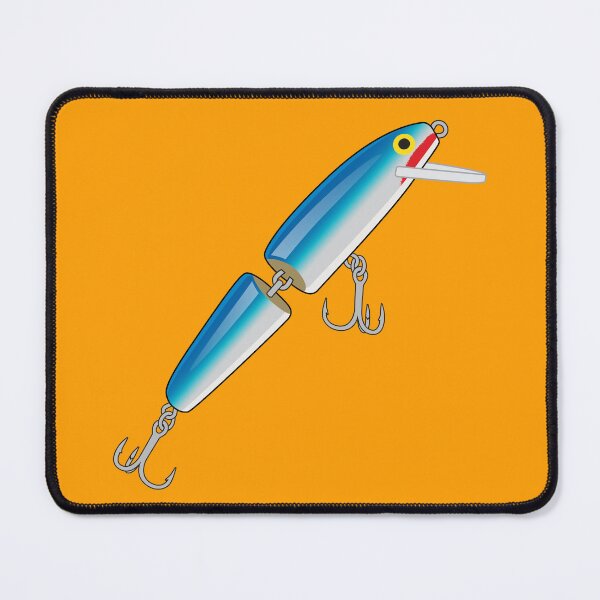 Item preview, Jointed Minnow Blue designed and sold by BlueSkyTheory.