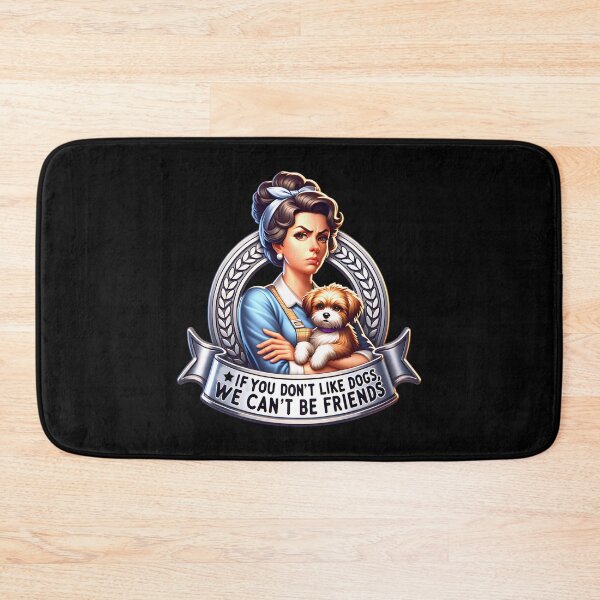 Item preview, Retro Housewife, if you don't like dogs, we can't be friends designed and sold by artedigital99.