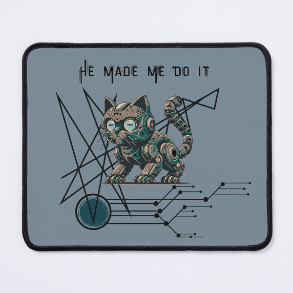 Item preview, Cyber Cat designed and sold by DesignsByRSK.