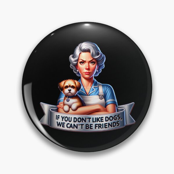 Item preview, Retro Housewife, if you don't like dogs, we can't be friends designed and sold by artedigital99.
