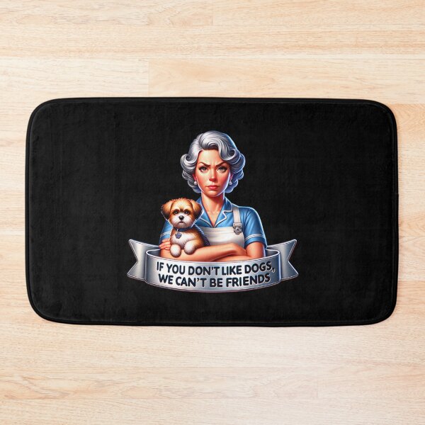 Item preview, Retro Housewife, if you don't like dogs, we can't be friends designed and sold by artedigital99.