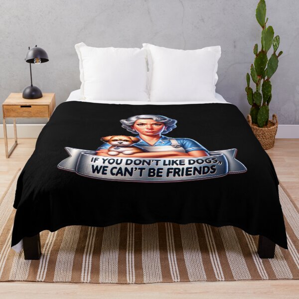 Item preview, Retro Housewife, if you don't like dogs, we can't be friends designed and sold by artedigital99.