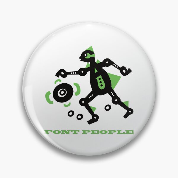 Item preview, Font People: Ballerbot designed and sold by Gopherstown, OR.