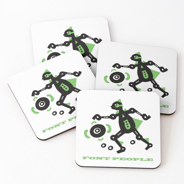 Item preview, Font People: Ballerbot designed and sold by Gopherstown, OR.