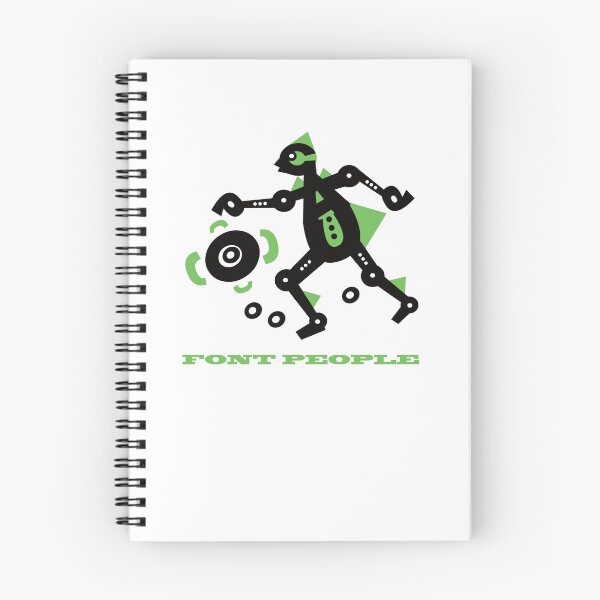 Item preview, Font People: Ballerbot designed and sold by Gopherstown, OR.