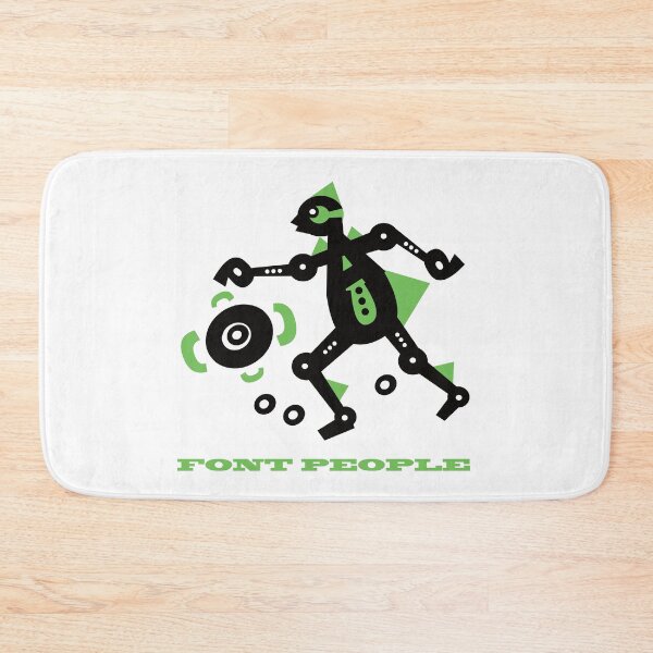 Item preview, Font People: Ballerbot designed and sold by Gopherstown, OR.