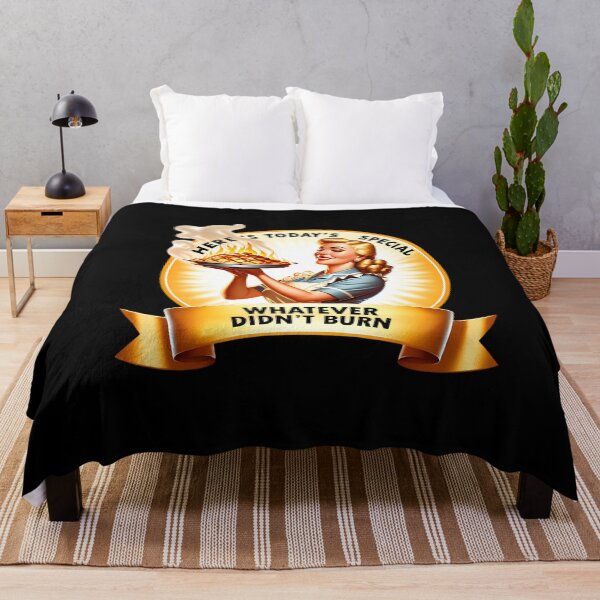 Item preview, Retro Housewife, here's today's special whatever didn't burn designed and sold by artedigital99.
