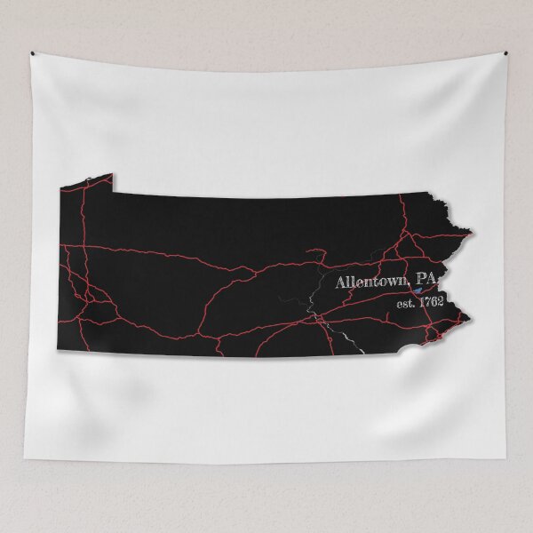 Item preview, Allentown, PA designed and sold by PhilbonianDezin.