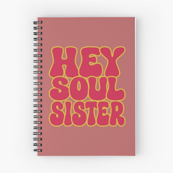 Artikelvorschau, Hey Soul Sister - Bunte Nostalgie - Fette Retro-Typografie entworfen und verkauft von FaeryNuff.
