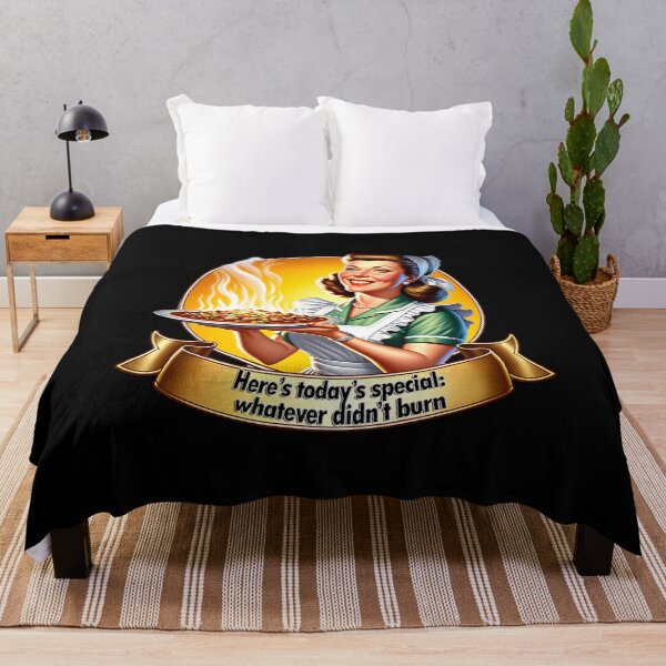 Item preview, Retro Housewife, here's today's special: whatever didn't burn designed and sold by artedigital99.