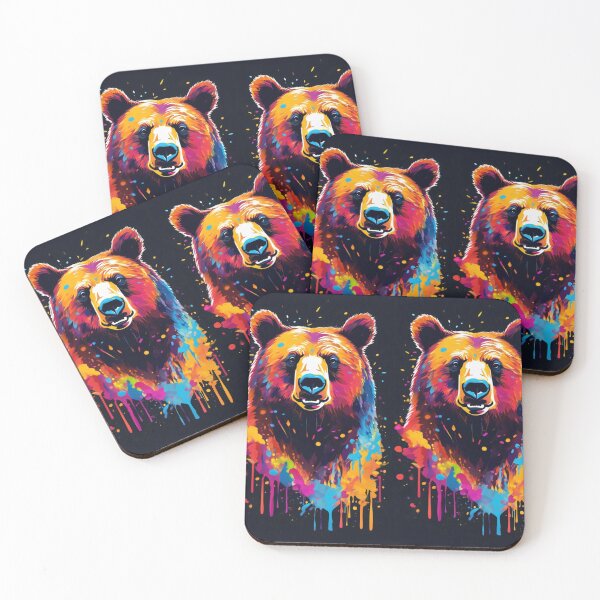 Item preview, PaintSplash Bear designed and sold by Nini'sPeace.