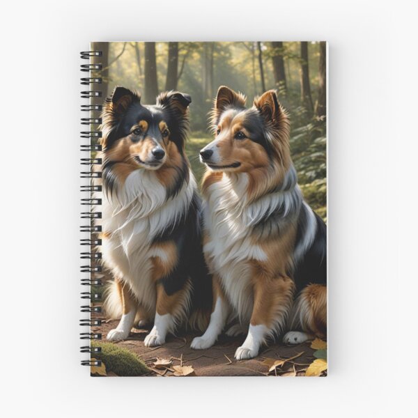 Item preview, Shelties On a Forest Path designed and sold by Wags & Tails.