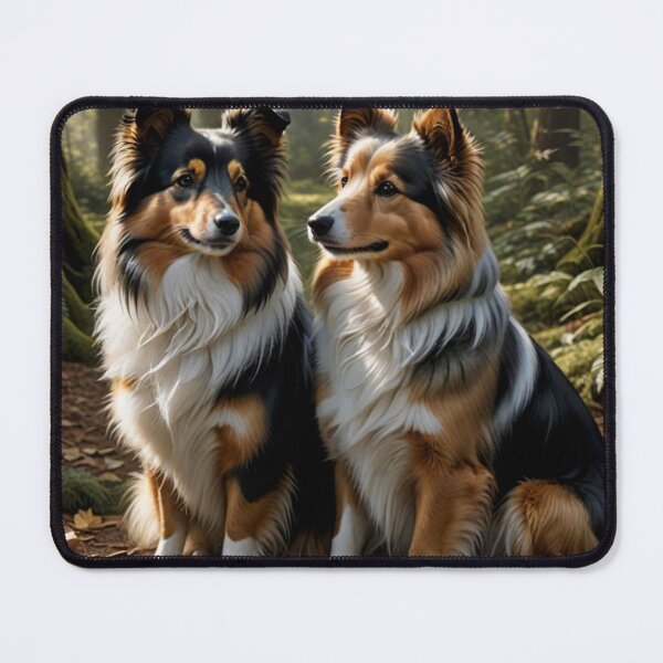 Item preview, Shelties On a Forest Path designed and sold by Wags & Tails.
