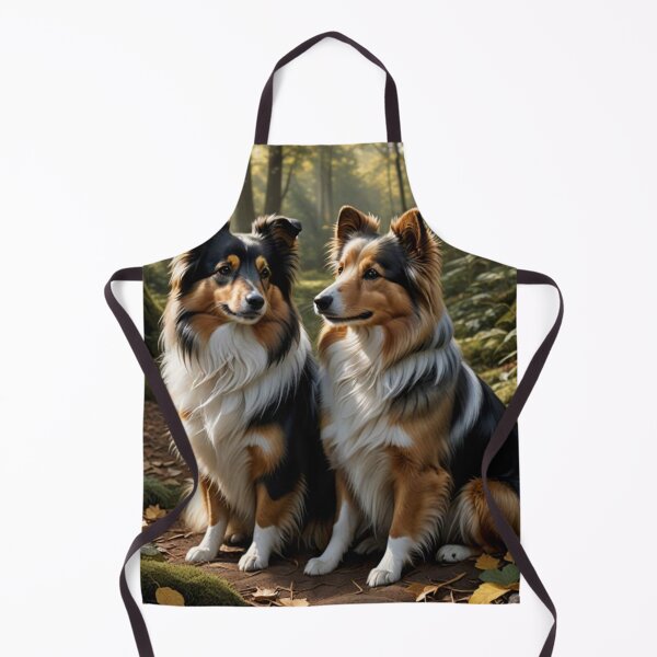 Item preview, Shelties On a Forest Path designed and sold by Wags & Tails.