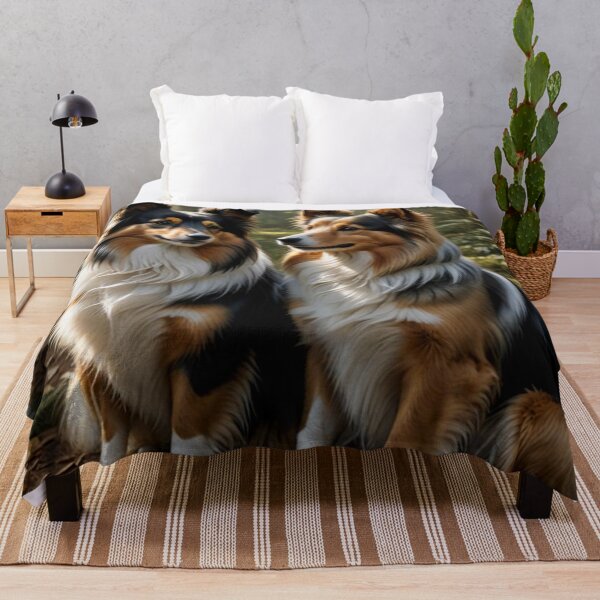 Item preview, Shelties On a Forest Path designed and sold by Wags & Tails.