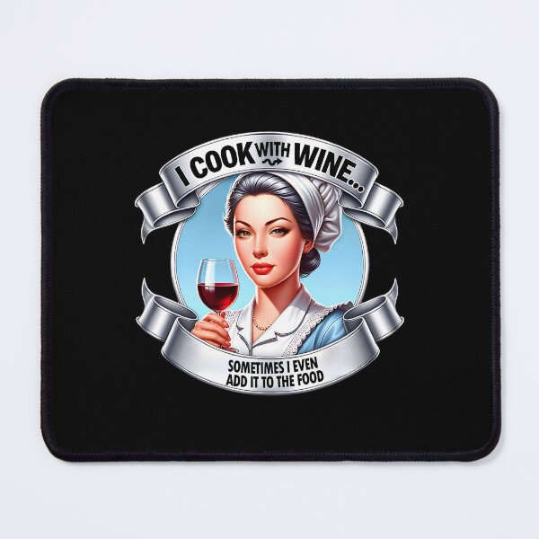 Item preview, Sarcasm & Hairspray: The 50s Way, i cook with wine designed and sold by artedigital99.